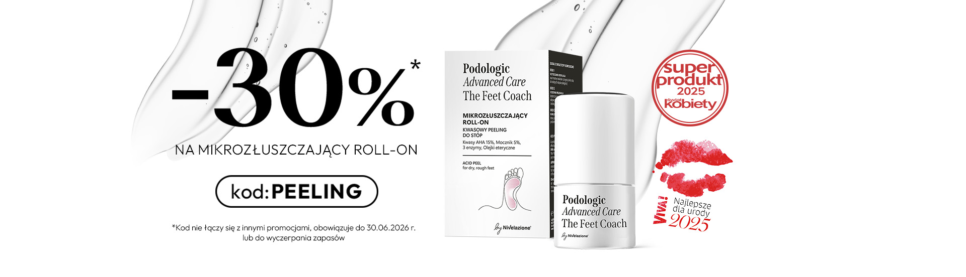 Podologic Advanced Care Kwasowy peeling do stóp -30% kod: peeling