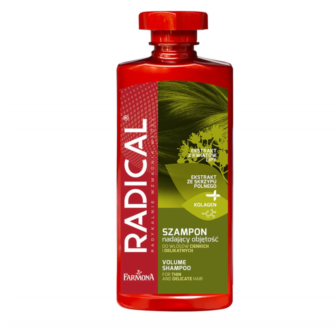 Szampon nadający objętość do włosów cienkich i delikatnych