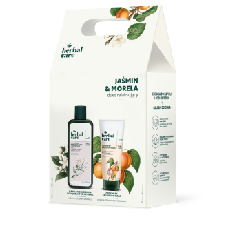 Zestaw Herbal Care pielęgnacja ciała jaśmin&morela (kąpiel+balsam)
