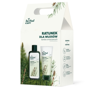 Zestaw Herbal Care pielęgnacja włosów skrzyp polny (szampon + odżywka)