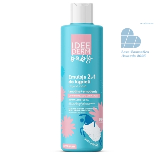 Emulsja 2w1 do kąpieli i mycia ciała dla skóry wrażliwej, alergicznej i atopowej