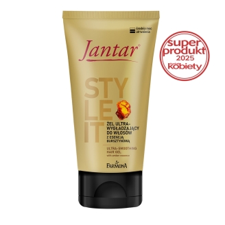 Żel ultrawygładzający do włosów z esencją bursztynową