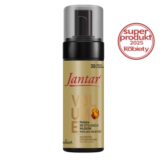 Pianka do stylizacji włosów nadająca objętość z esencją bursztynową