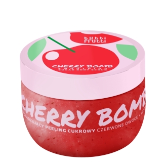 #CherryBomb Wygładzający peeling cukrowy