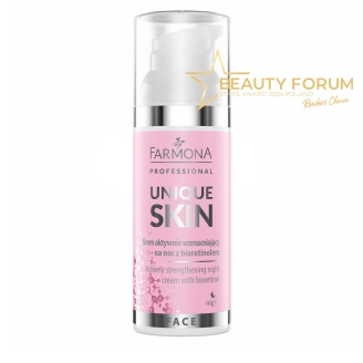 UNIQUE SKIN Krem aktywnie wzmacniający na noc z bioretinolem