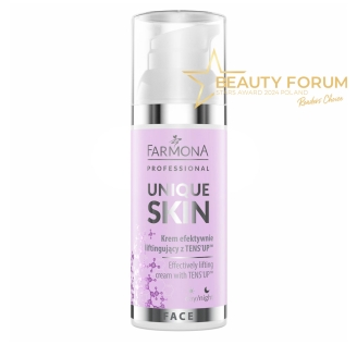 UNIQUE SKIN Krem efektywnie liftingujący z TensUp