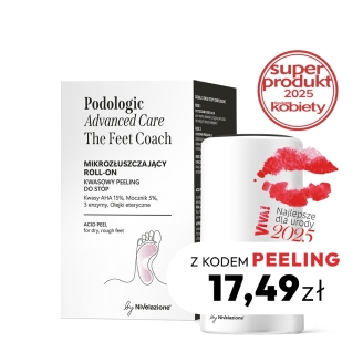 Kwasowy peeling do stóp