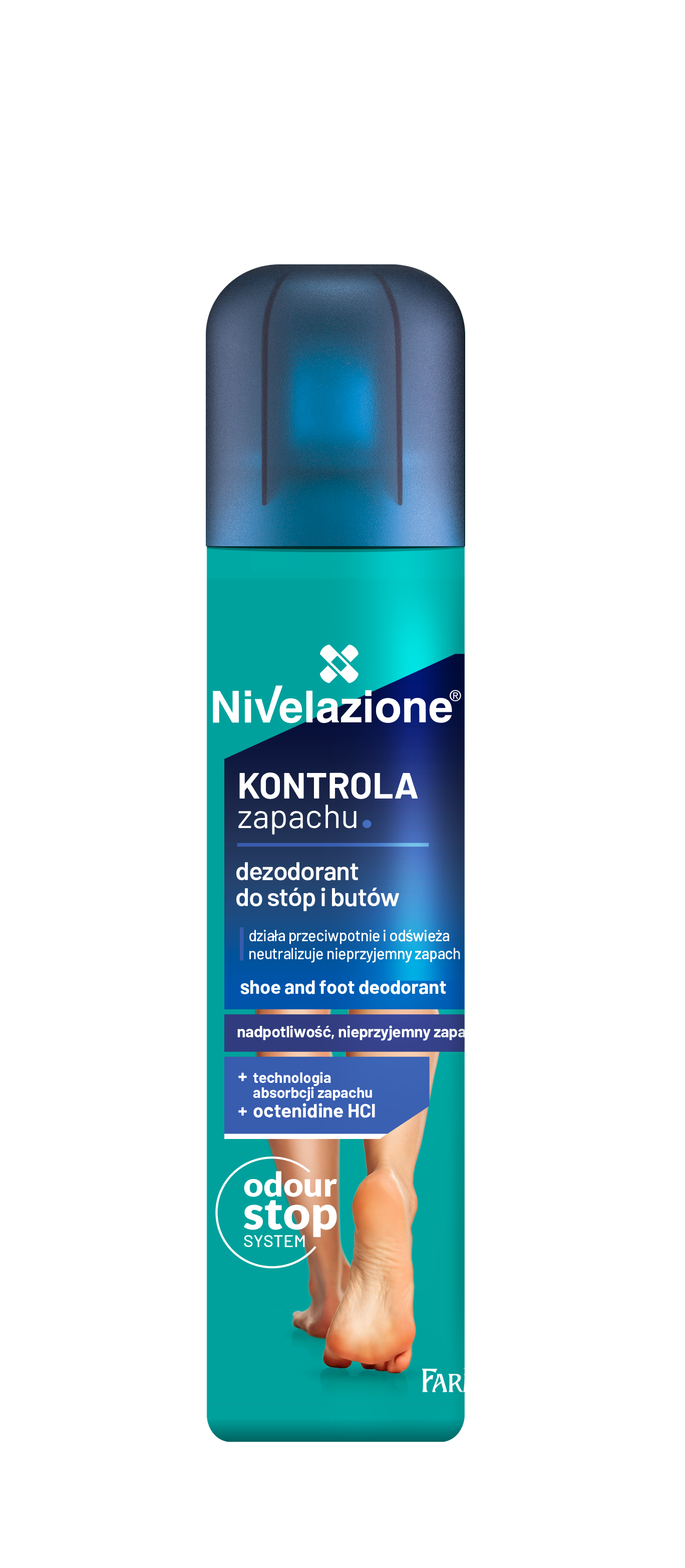 Nivelazione_kontrola_zapachu_dezodorant do stop i butow 180 ml