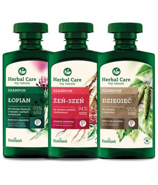Herbal Care szampony ziołowe
