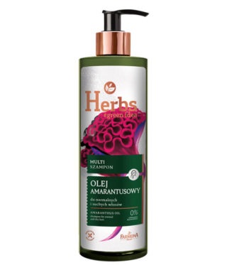 Multi szampon Olej Amarantusowy do normalnych i suchych włosów
