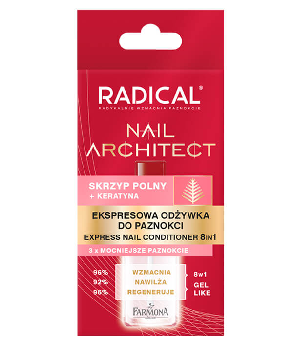 RADICAL NAIL ARCHITECT ekspresowa odżywka do paznokci 8w1