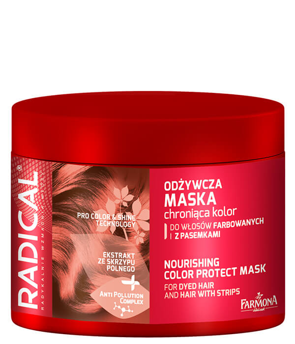RADICAL Odżywcza maska ochraniająca kolor do włosów farbowanych i z pasemkami