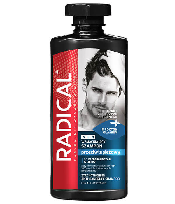 RADICAL MEN Przeciwłupieżowy szampon wzmacniający