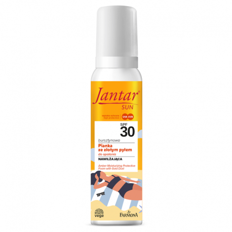 Jantar Sun moisturizing protective foam SPF30