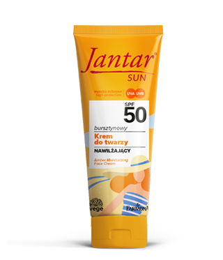 Jantar Sun Face cream spf50